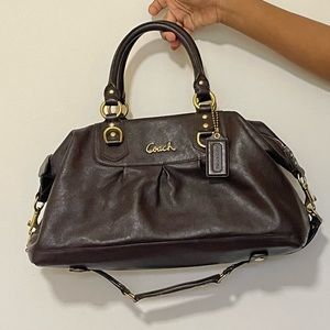 Large Ashley Leather Satchel